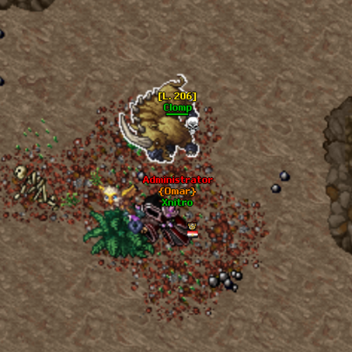 White Skull monster in a hunt